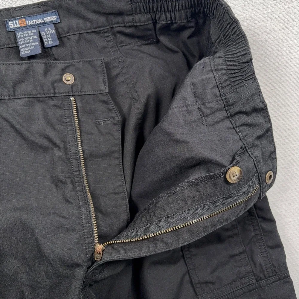 511 Tactical Taclite Pants Mens Size 34x34 Black Polyester Cotton Straight